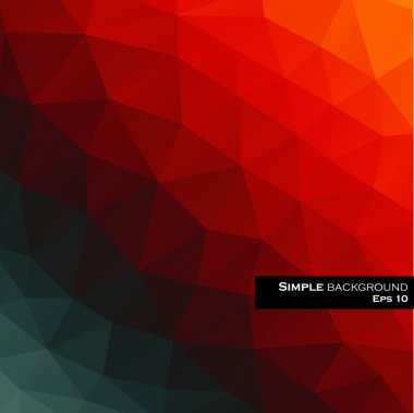 soyut üçgenler arka plan