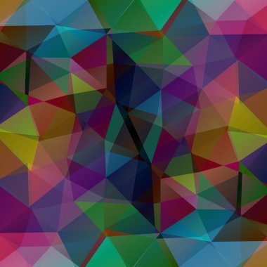 soyut üçgenler arka plan