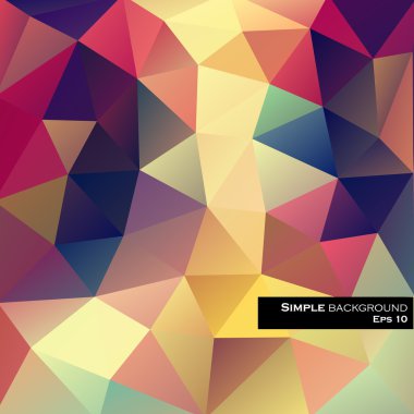 Soyut Geometrik Arkaplan