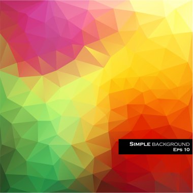 üçgen geometrik arka plan