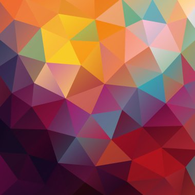 soyut üçgenler arka plan