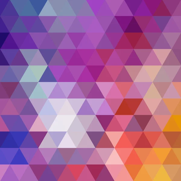 Dreiecke abstrakter geometrischer Hintergrund — Stockvektor