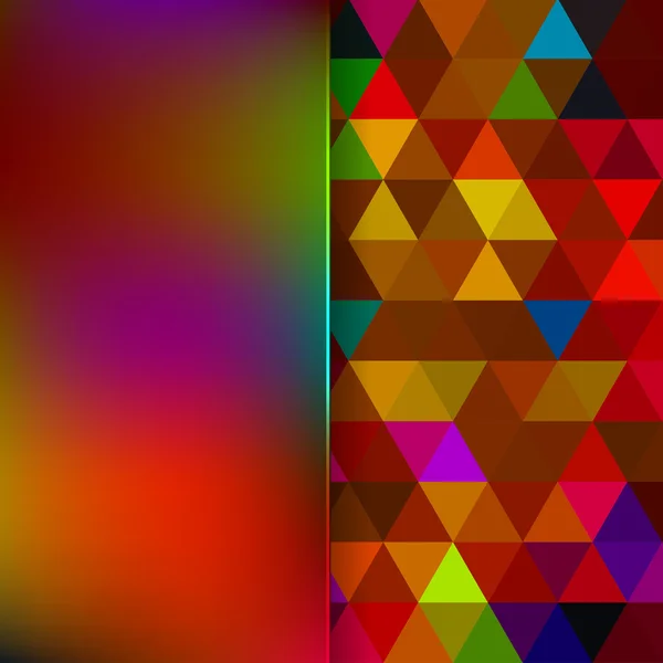 Geometrische Dreiecke Hintergrund — Stockvektor