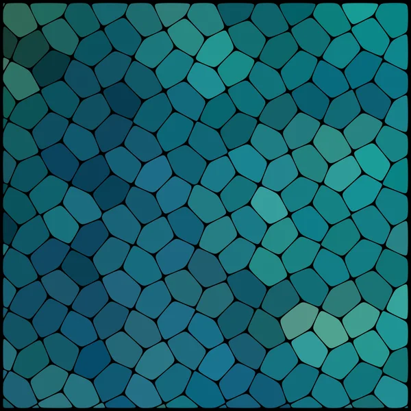 Geometrische blaue Formen Hintergrund — Stockvektor