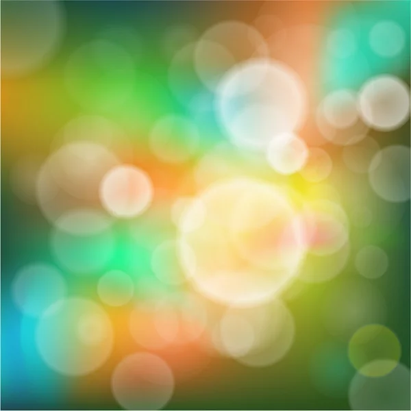 Résumé fond bokeh — Image vectorielle