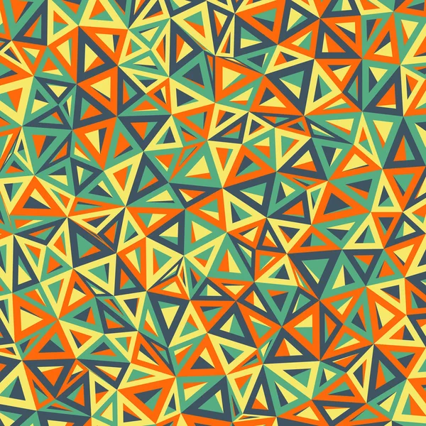 Triangles multicolores abstraits — Image vectorielle