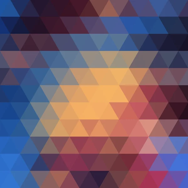 Abstrakte Dreiecke Hintergrund — Stockvektor
