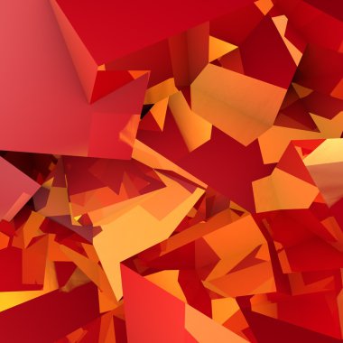 Geometrik küpleri arka plan