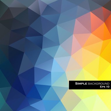 Soyut Geometrik Arkaplan