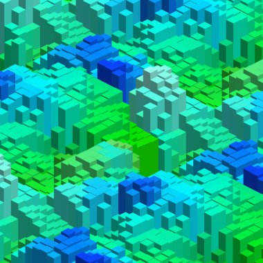 Geometrik küpleri arka plan