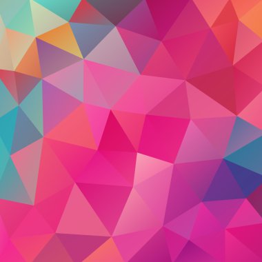 soyut üçgenler arka plan