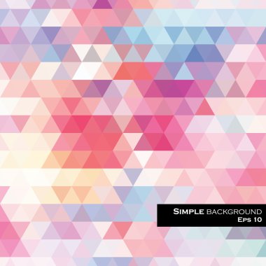 üçgen geometrik arka plan