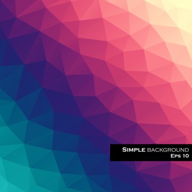 soyut üçgenler arka plan