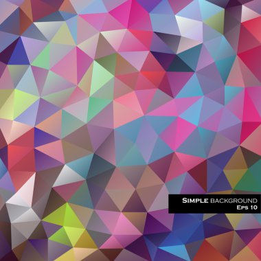 üçgenler arka plan