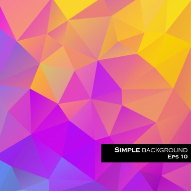 üçgenler arka plan