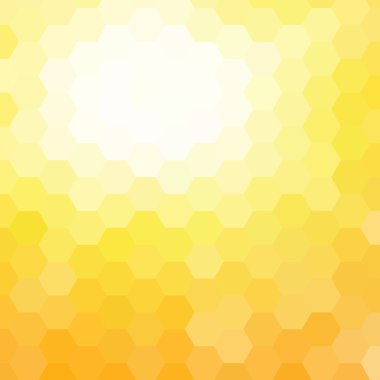 Geometrik mozaik sarı arka plan