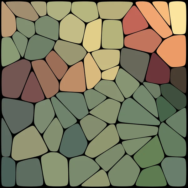 Абстрактные геометрические шапки — стоковый вектор