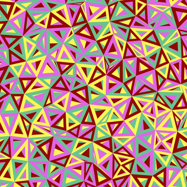 Triangles multicolores abstraits — Image vectorielle