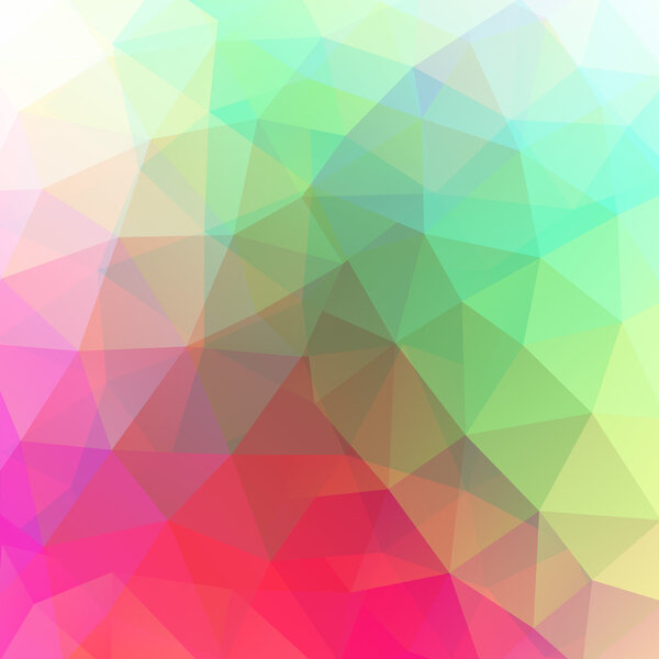 Triangles colorful abstract geometric background