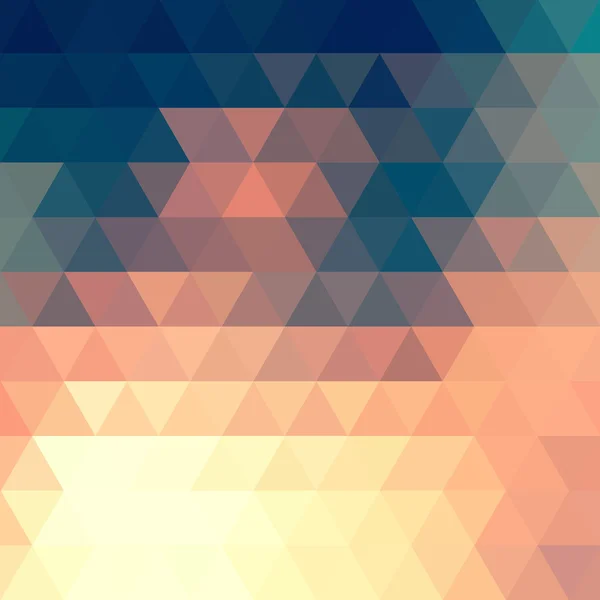 Trojúhelníky geometrické pozadí — Stockový vektor