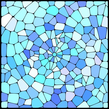 Geometrik şekillerden oluşan soyut arkaplan