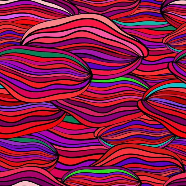 Abstrakt sömlös bakgrund bestående av färgglada geometriska sh — Stock vektor