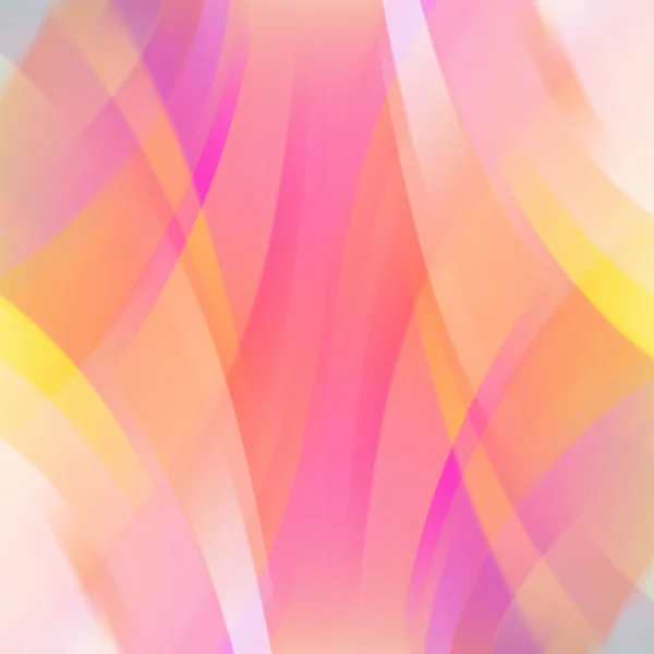 Kleurrijke gladde lichtlijnen achtergrond — Stockvector