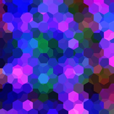 altıgenler oluşan arka plan