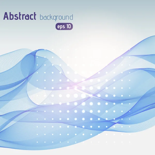 Abstract colorful waves background — Stock Vector