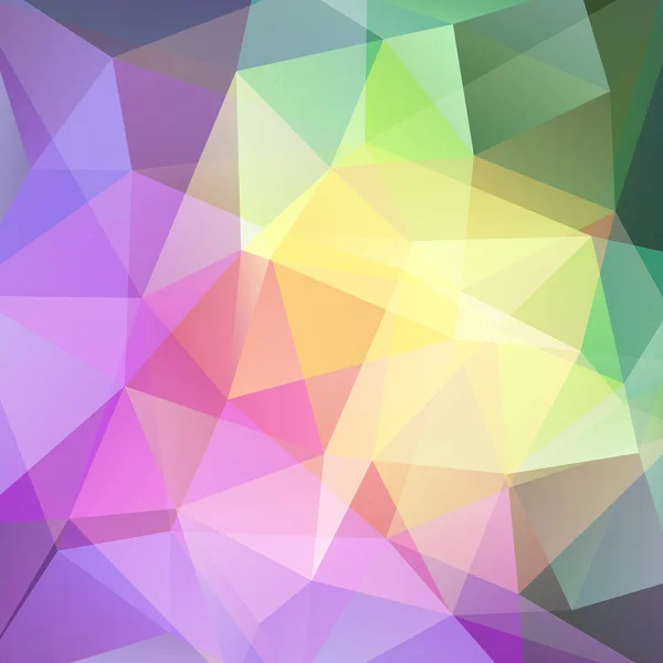 Pozadí tvořené trojúhelníků — Stockový vektor