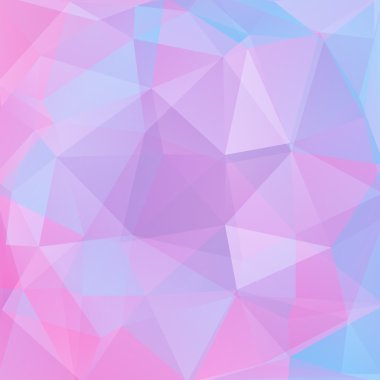 pembe, mavi üçgen oluşan arka plan