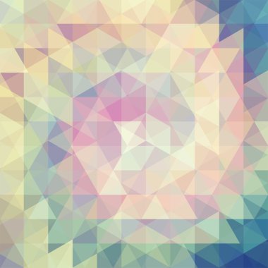 pastel üçgen oluşan arka plan