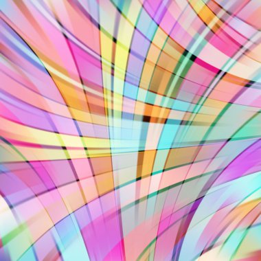 Renkli düz ışık çizgileri arka plan. Pembe, mavi, yeşil, öldürülecek