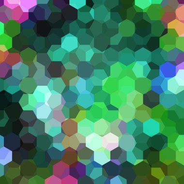 Altıgenlerden oluşan soyut arkaplan