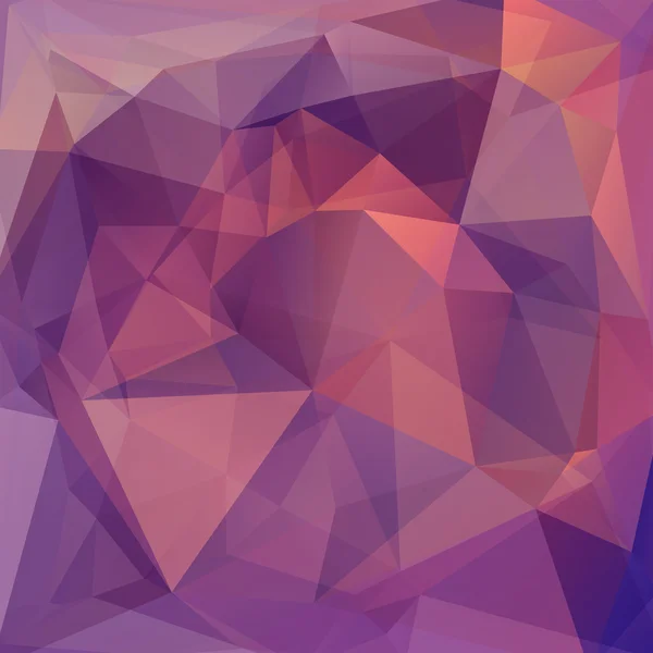 Fond géométrique coloré composé de triangles violets — Image vectorielle