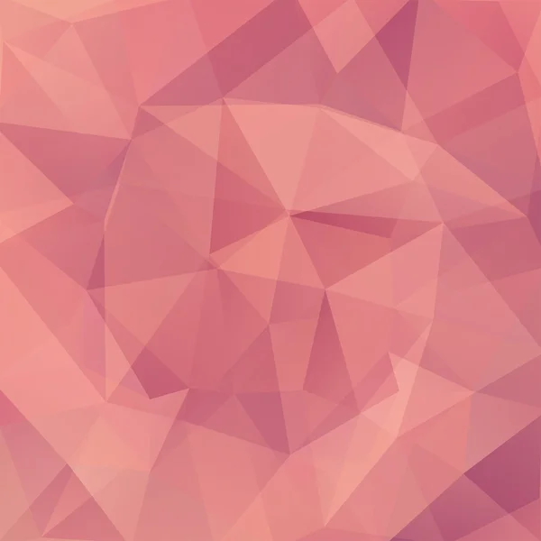 Fond abstrait composé de triangles roses — Image vectorielle
