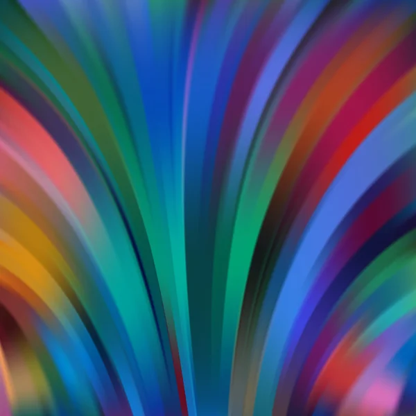 형형색색의 매끄러운 광선들 배경 — 스톡 벡터