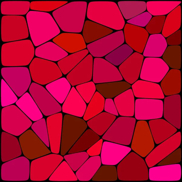 Abstrakter Hintergrund bestehend aus rosa geometrischen Formen — Stockvektor