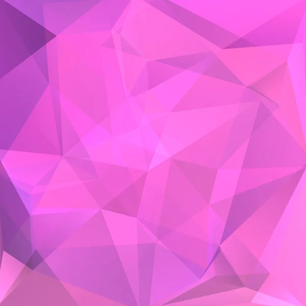 Abstraktní pozadí sestávající z růžové trojúhelníky — Stockový vektor