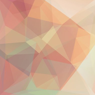 arka plan bej, turuncu üçgen oluşan, illüstrasyon vektör