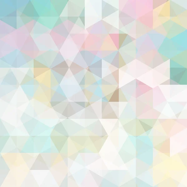 Fondo abstracto que consiste en triángulos. Colores pastel . — Vector de stock
