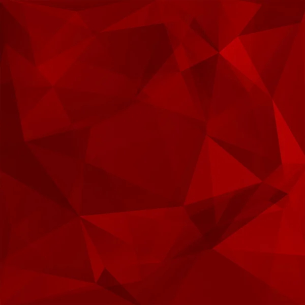 Abstract background consisting of red, brown triangles, vector illustration — Stock Vector