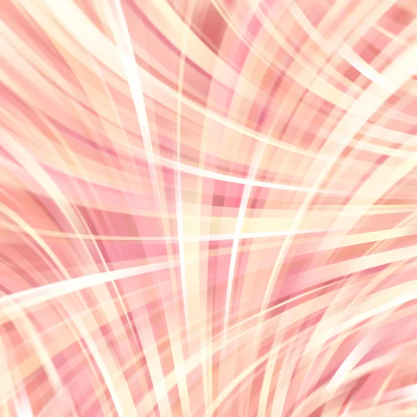 Kleurrijke vloeiende lichte lijnen achtergrond. Wit, roze, oranje colo — Stockvector