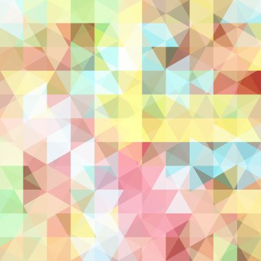 renkli üçgen oluşan arka plan