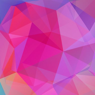 pembe, mavi üçgen oluşan arka plan