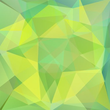 yeşil üçgen oluşan arka plan