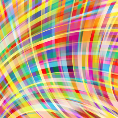 Renkli düzgün ışık gökkuşağı renginde çizgili arka plan.