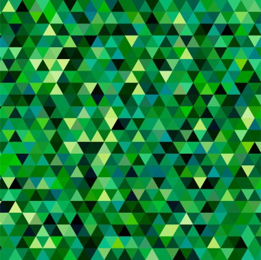 küçük yeşil, Siyah üçgen oluşan arka plan