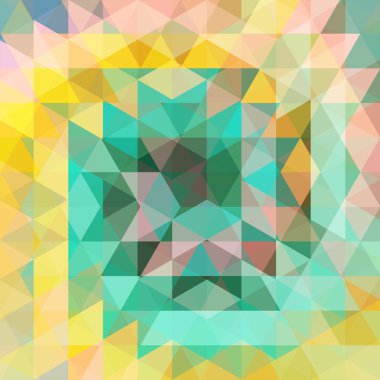 Üçgenlerden oluşan soyut arkaplan