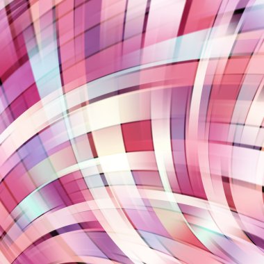 Renkli, pürüzsüz ışık çizgileri. Vektör illüstrasyonu